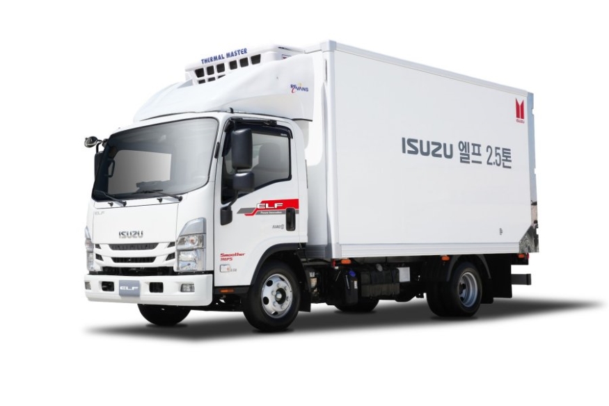 [사진자료] 큐로모터스, 2.5톤급 저상 트럭 이스즈 엘프 출시.jpg